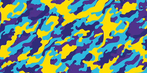Fototapeta na wymiar vector camouflage pattern for army. Creative camouflage military pattern