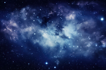 Naklejka premium Interstellar Dreamscape, Starry Sky Background