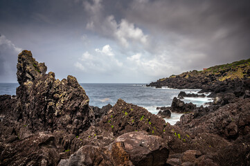 Fototapeta na wymiar Costa da Ilha do Pico, Açores
