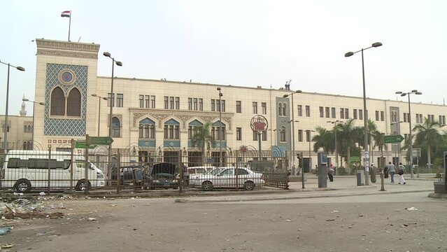 Misr Station is the main railway station of Cairo, Egypt.