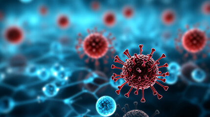 Abstract Virus Patterns for Creative Projects in 3D, this is Creative Projects Inspired by Virus...