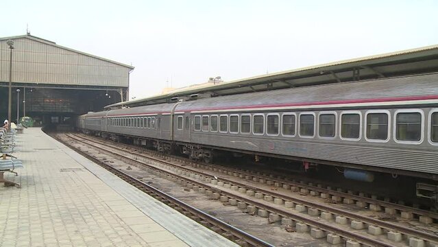 Misr Station is the main railway station of Cairo, Egypt.
