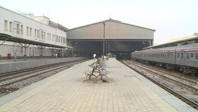 Misr Station is the main railway station of Cairo, Egypt.