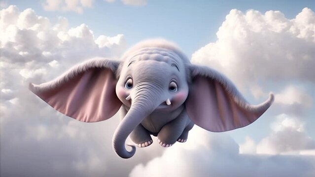 flying elephant