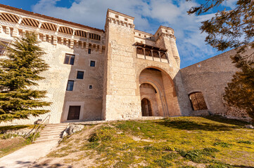Medieval Castle of the Dukes of Alburquerque or Cuellar - Segovia.