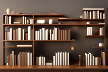 books on the shelf