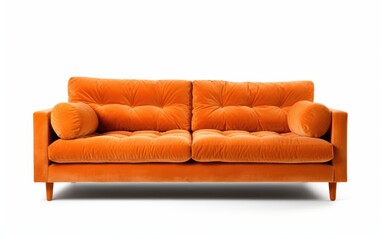Modern couch, 3 seater sofa, modern couch Isolated on white background.