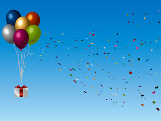 風船、プレゼント箱1-1