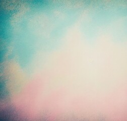 Abstract pastel color watercolor background with vignette and copy space for text and/or design