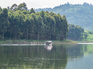 Lake Bunyonyi, Uganda, East Africa