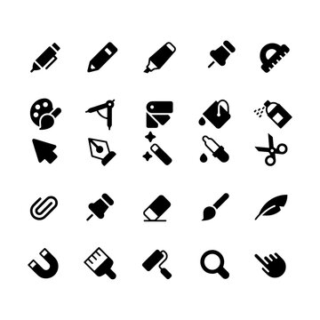  Design Tools icons vector design