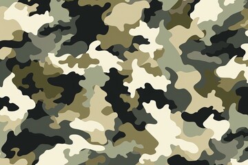 Fototapeta premium Light Green Forest Camo Pattern Camouflage Background Outdoor Clothing Textile Natural Camping Hunting Hiking Texture