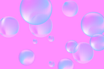 Modern realistic water bubbles, great design for any purposes.