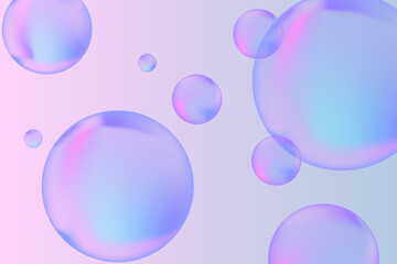 Modern realistic water bubbles, great design for any purposes.