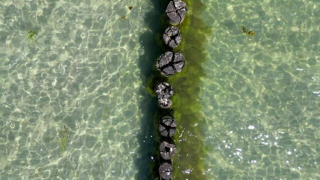 Buhne in Zingst, Darss, Deutschland