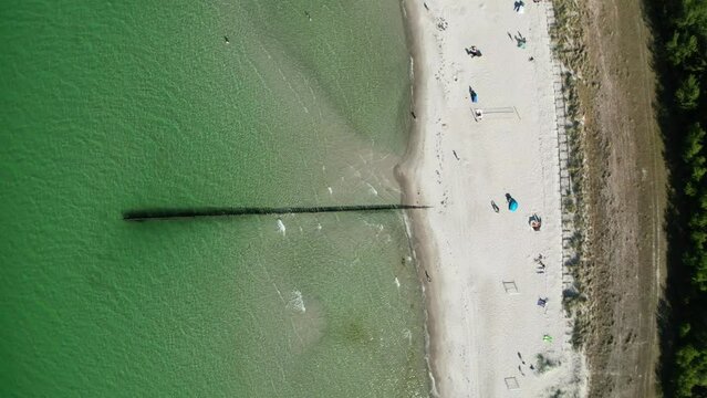 Buhne in Zingst, Darss, Deutschland