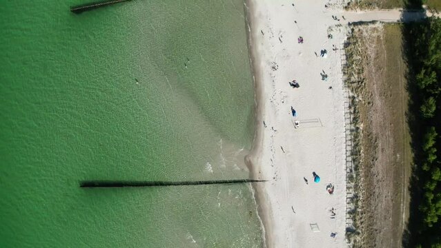 Buhne in Zingst, Darss, Deutschland