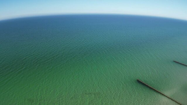 Buhne in Zingst, Darss, Deutschland
