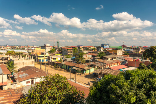panorama of the town Madre de Dios Per&uacute;	