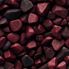 Obraz na płótnie Canvas Dark red stone rocks surface texture pattern background