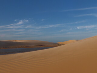 sand dunes in park