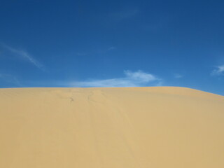 sand dunes in the desert