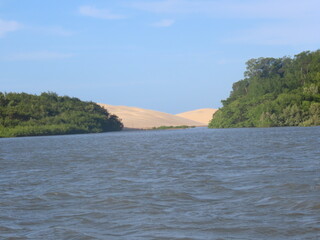 river in the mountains