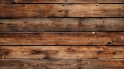 Detailed shot of weathered wooden planks with knots and grain