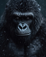 Obraz premium Gorilla ninja