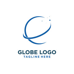 Vector globe design element vector icon with creative unique concept idea