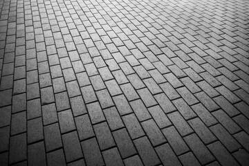 black and white  brick texture