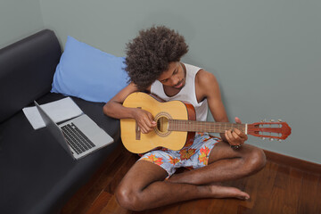 From Guitar Strings to Digital Strings: A Brazilian's Home Harmony