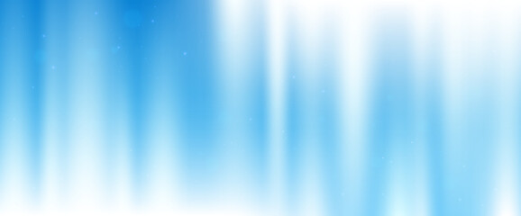 Blue Gradient Background, Blurry Effect Widescreen, Suitable For Commercial Background, Vector Illustration