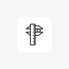 Scientific Method Research line icon, outline icon, vector, pixel perfect icon