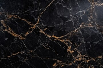 Black Portoro marble wallpaper countertops floor and wall tiles travertino marble texture and natural granite stone - obrazy, fototapety, plakaty