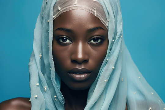 Afro-American woman challenging stereotypes and breaking barriers, portrait