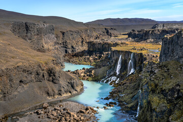 Sigoldugljufur Canyon, Iceland