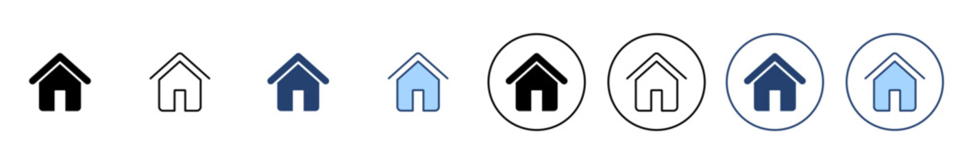 House icon vector. Home sign and symbol