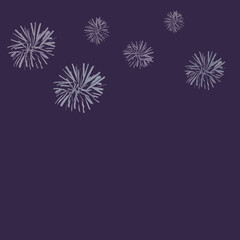 Fireworks display for designs, paper prints, fabric prints and festivals.
