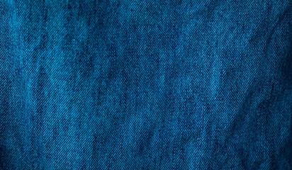 Denim jeans texture background with copy space for text or image.