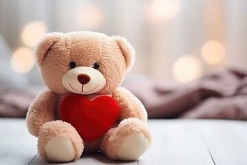 teddy bear with heart