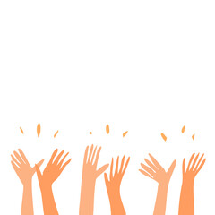 Applause hand drawn