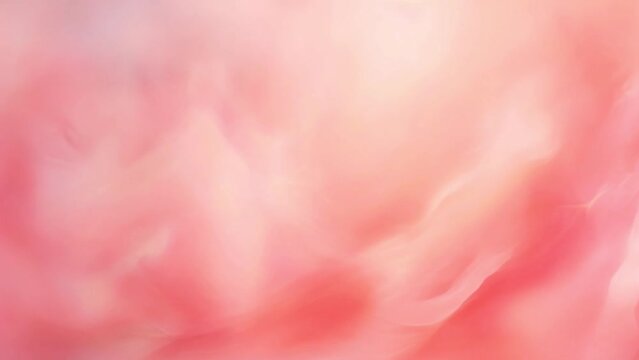 Blurred warm coral smoky background, motion