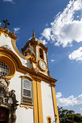 Saint Anthony Main Church in Tiradentes, Minas Gerais, Brazil.