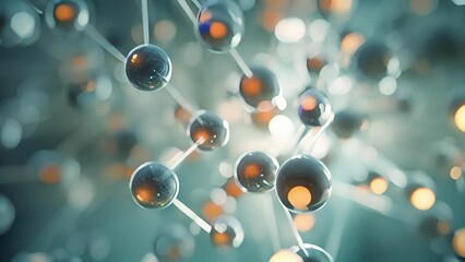 Closeup of a highspeed alpha particle emerging from its atomic bonds, symbolizing the power and potential of alpha decay emissions.