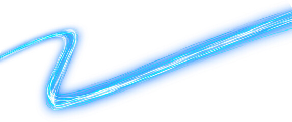 cyberpunk light trails in motion