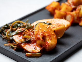 Kimchi, Korean spicy pickles dish	