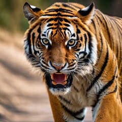 Fototapeta premium tiger in the wild