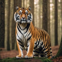 Fototapeta premium tiger in the wild