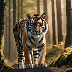 Obraz premium tiger in the wild